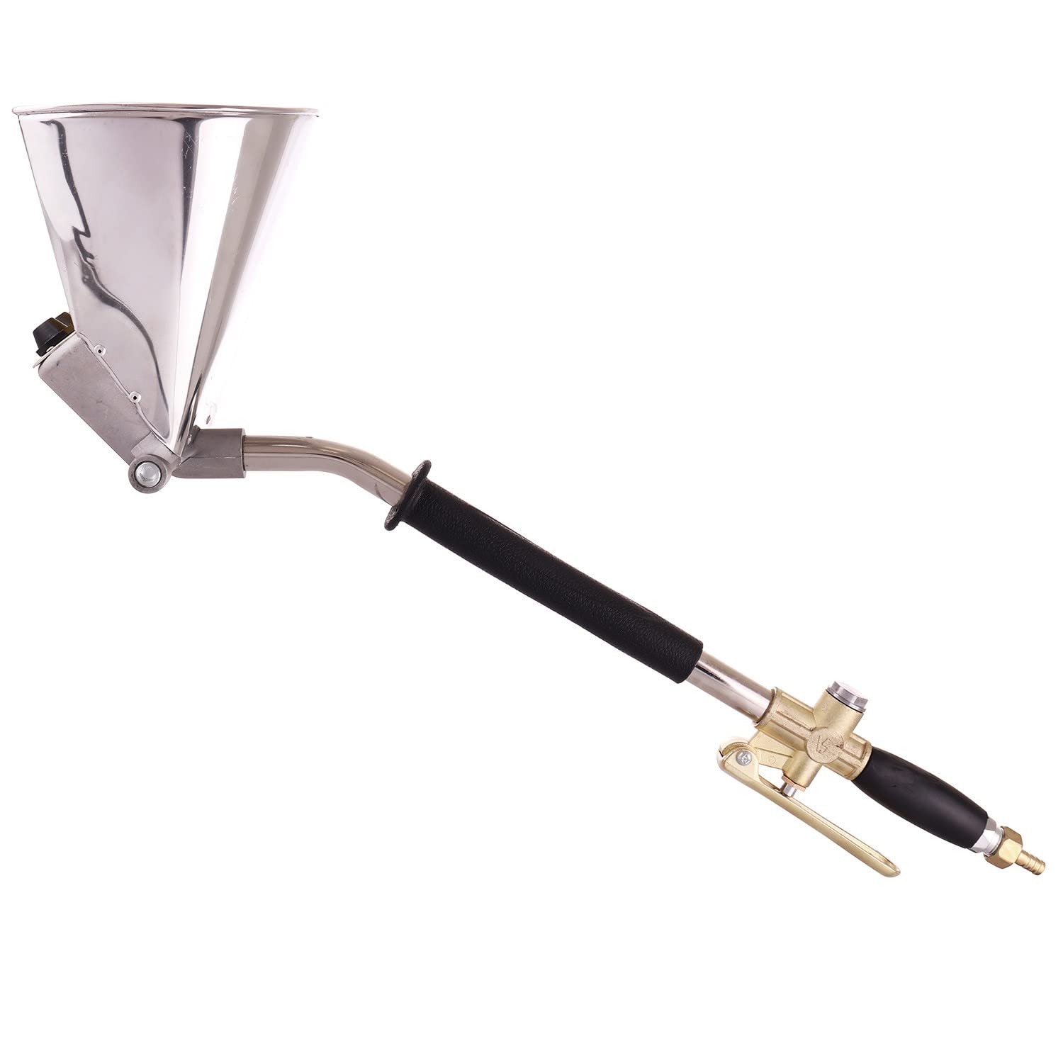 TC TECHNIC Pistolet à ciment pneumatique 4 L, buses métalliques fi-fi 19 mm, poids 2,5 kg, avec 4 buses de 11 mm, 4 buses de 9 mm, machine de plâtrage, pistolet de plâtrage
