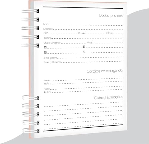 Caderno De Anotações -200 Pag- Coleção Floral - Comece Agora