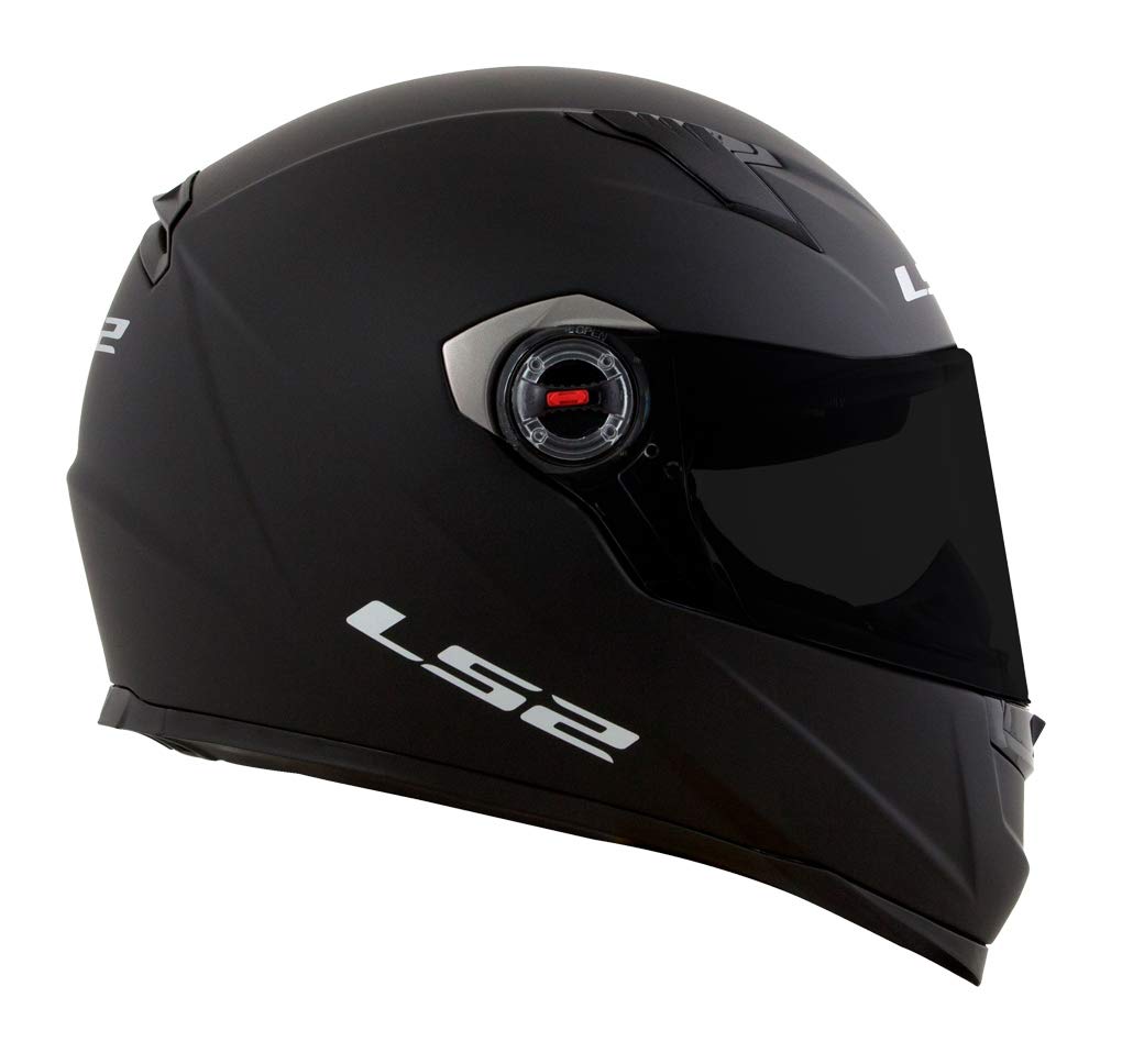 Capacete Ls2 Ff358 Monocolor Preto Fosco 60/L