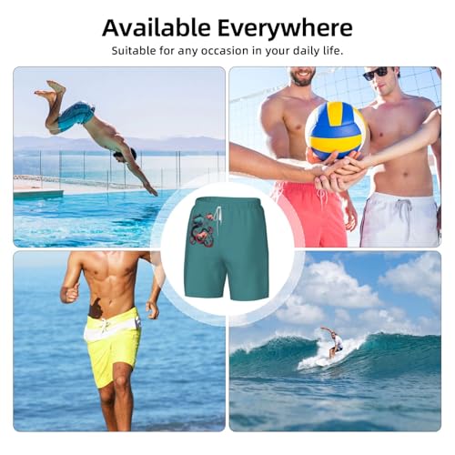 Traje de baño para hombre transpirable que evita la humedad en la ropa de playa 4