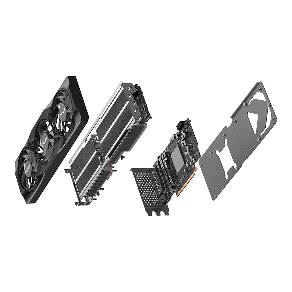 PNY GeForce RTX™ 5070Ti 16GB OC Triple Fan Grafikkarte DLSS 4