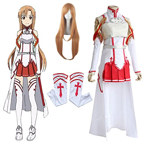 Zenhhrpt Sword Art Online Cosplay Costume Asuna Yuuki Ensemble Complet Femmes Cosplay Costumes Cover