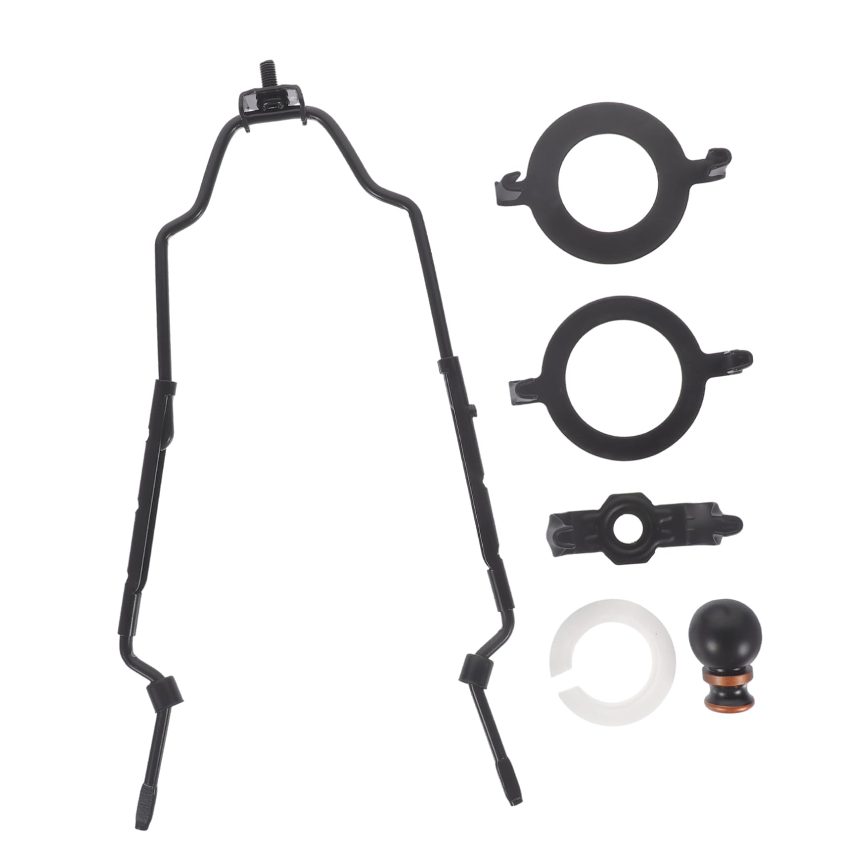 QUMIIRITY Adjustable Heavy Duty Lamp Shade Bracket Y-shape Lifting 3 Sizes for Floor Lamp Lampshade Frame Brass Easy Maintenance