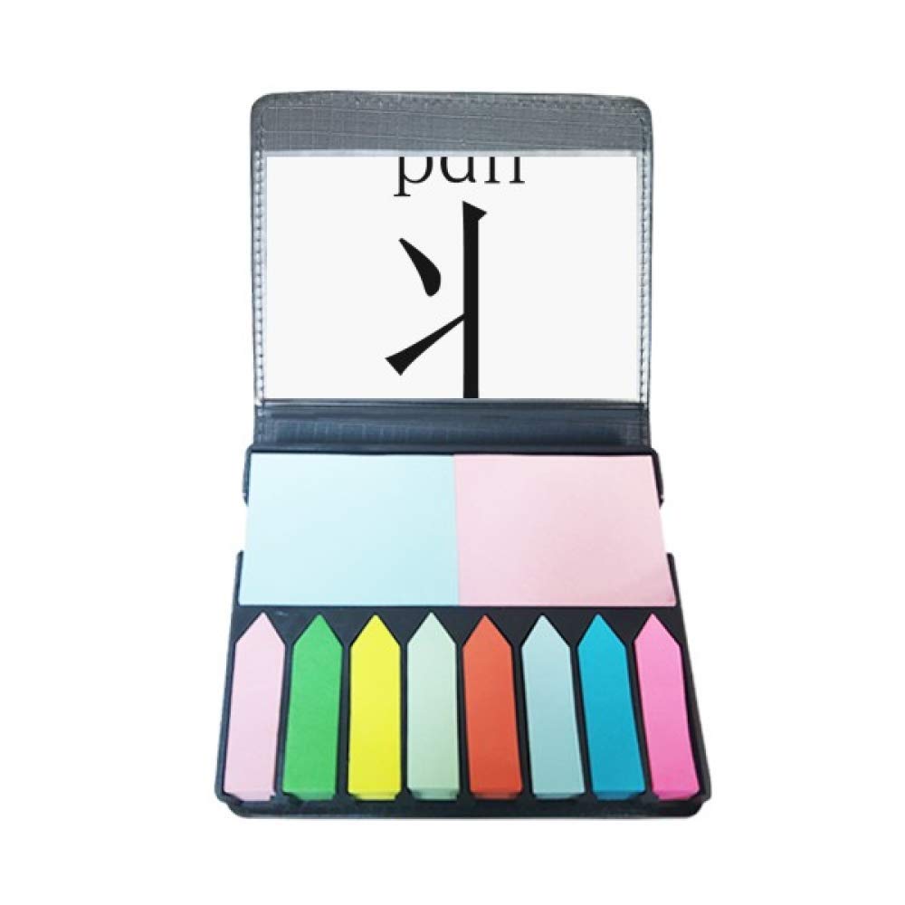 Boîte de pan auto-adhésif note couleur page marqueur repositionnable - 5