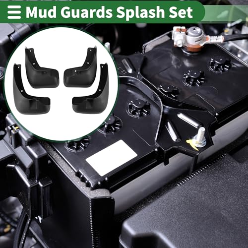 Image of Motoforti Mud Flaps Splash Guards Mud Guards for Chevrolet Captiva 2009-2019 W /Mount Accessories