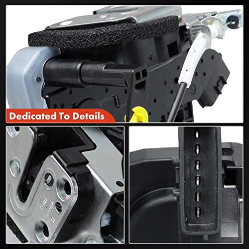 Image of A-Premium Door Lock Latch Actuators Compatible with Nissan Juke 2011-2017 Sport Utility Front Driver and Passenger Side 2-PC Set