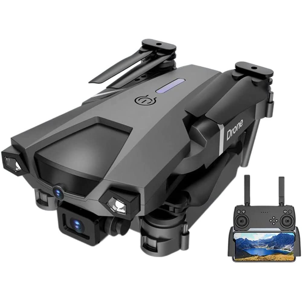 GuyAna Mini Drone per Bambini con Telecamera 4K HD FPV Giocattoli Telecomandati Regali per Ragazze con Impostazione Dell'altezza del Flusso Ottico, Evitamento Intelligente degli Ostacoli,
