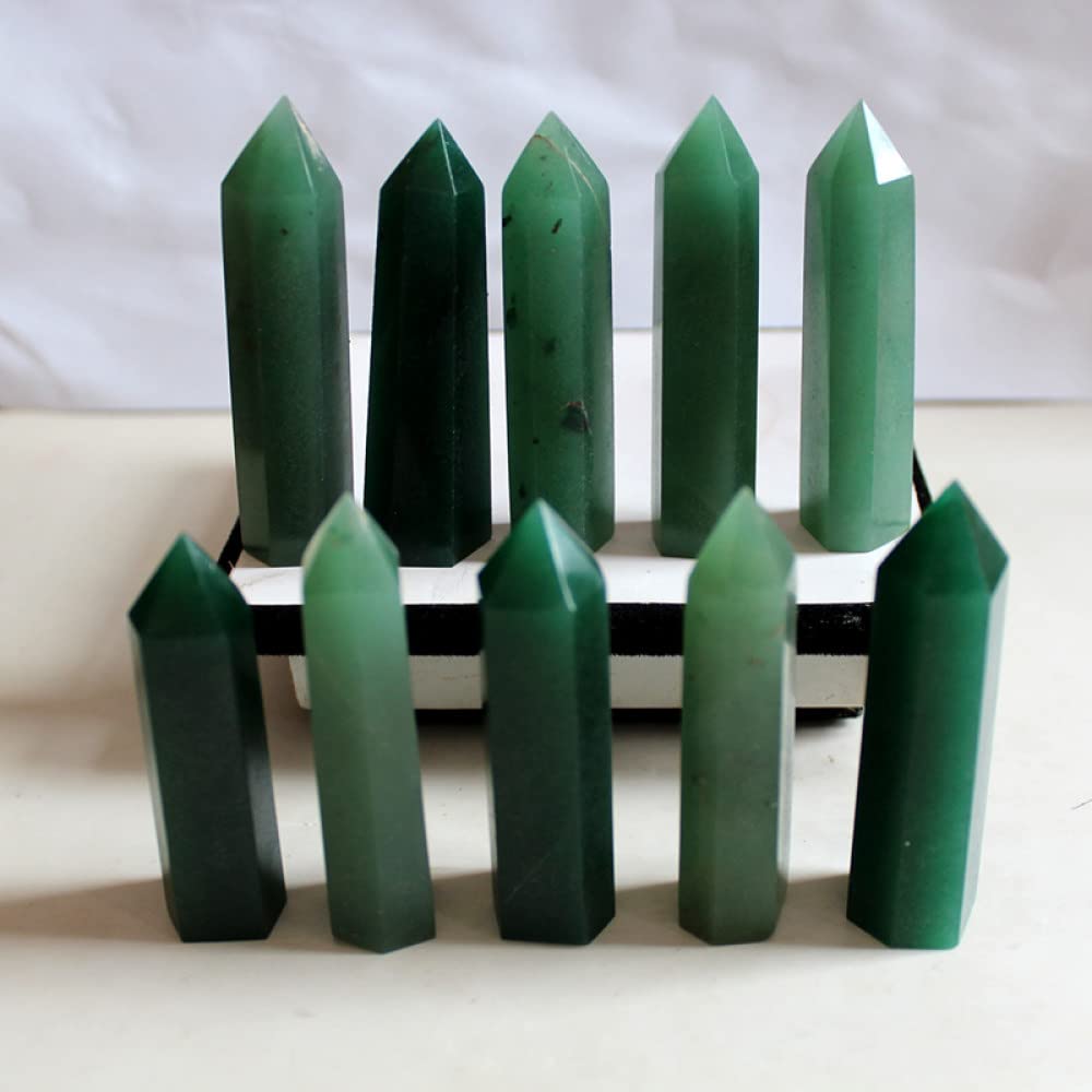Pointe de baguette en cristal de quartz pour apaiser la fatigue visuelle