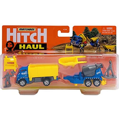 Matchbox Enganche y Arrastre MBX Remolque Cemento