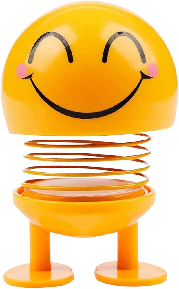 Amazon | 首振り人形 【スマイル】 高さ7cm 全6種類 ダッシュボード用