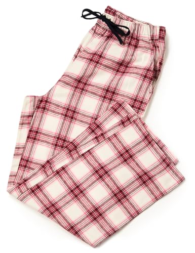LAPASA Women's Pajama Pants, Comfy Lounge Sleep PJ Pants with Drawstring and Pockets L74 Flannel / L109 Fleece