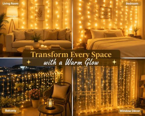 Image of Quace 36 Ft Warm White LED Pixel String Lights for Decoration, 360 Flexible Fairy Lights, Decorative Lights for Diwali, Christmas, Wedding, Bedroom, Balcony & Home Decor, Pack of 10