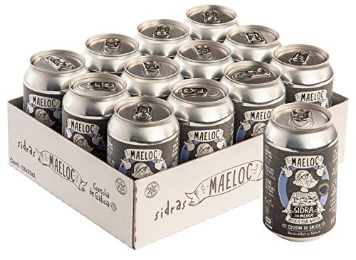 Maeloc Sidra con Mora Lata - 12 latas x 330 ml