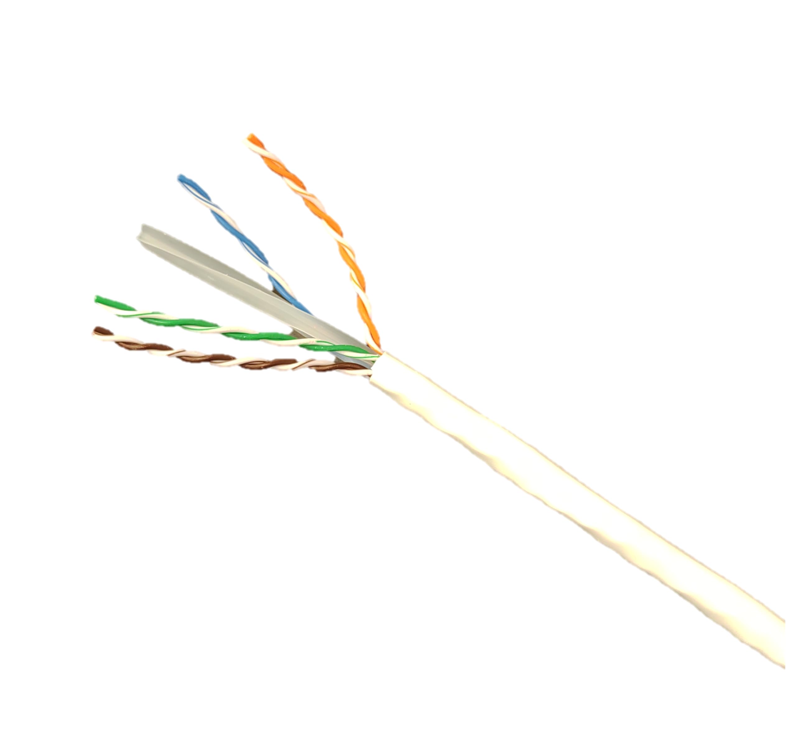 Amazon.co.jp: パンドウイット NetKey Cat6 UTPケーブル 白 305m