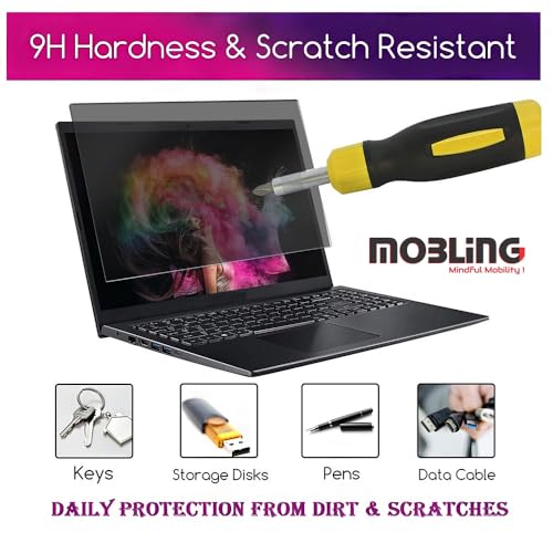 Image of Privacy Matte Screen Guard Compatible With HP OmniBook 5 OLED & OmniBook 7 (Previously Pavilion) / HP Elite 640 G11 / OmniBook X Flip (14 Inch, 16:10 Ratio Laptop), Not a Tempered Glass