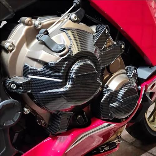 Cubierta de motor para CB650R protector de estator en aluminio resistente texturizado 3