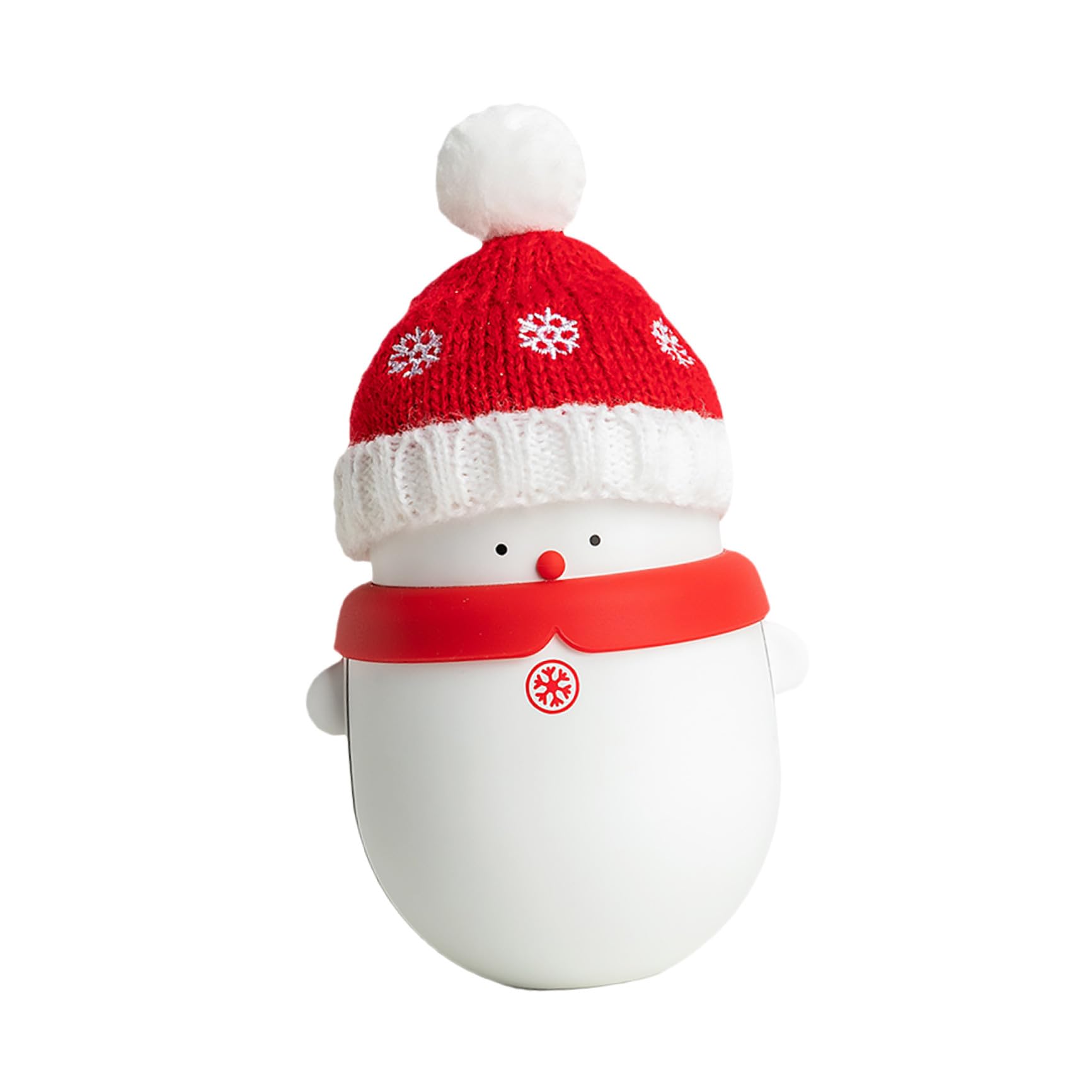 1 PZ Natale Pupazzo di Neve Mano Più Caldo USB Banca di Potere Portatile Carica Tesoro