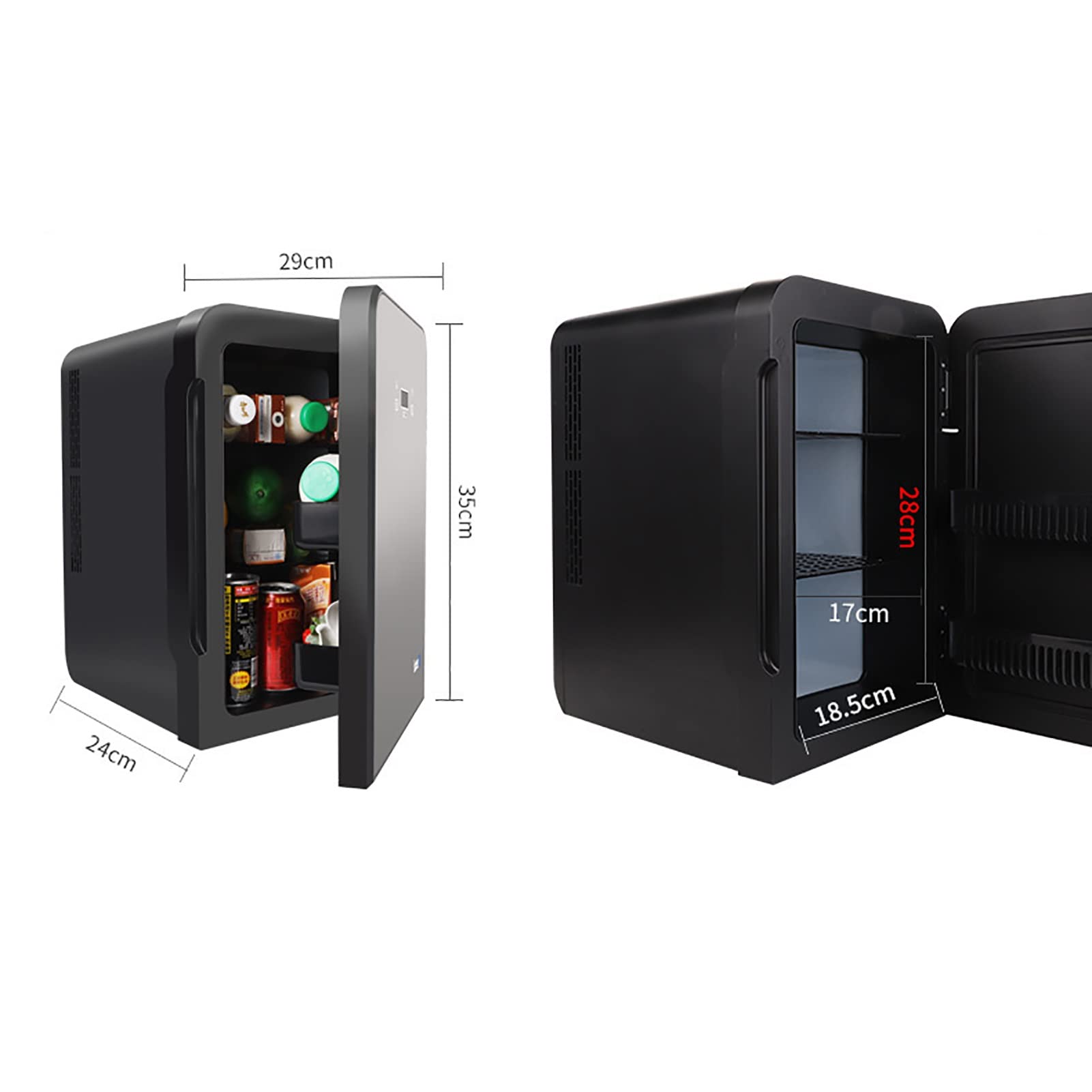 10L Mini Frigo Numérique, AC/DC Refroidisseur Chauffant Pour Auto Maison