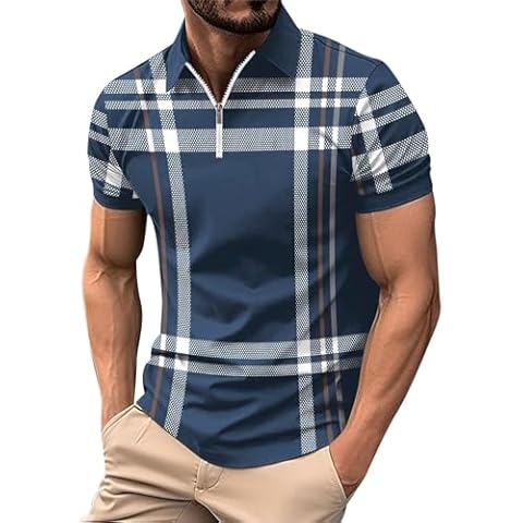Men's Slim Fit Cotton Polo Shirt Cover