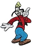 Disney Character Goofy Embroidered Iron On Movie Patch