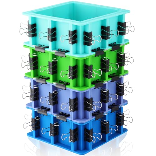 Adjustable Mold Housing Kit for Silicone, Soap, Wax, Candle Molds (4 Sets)