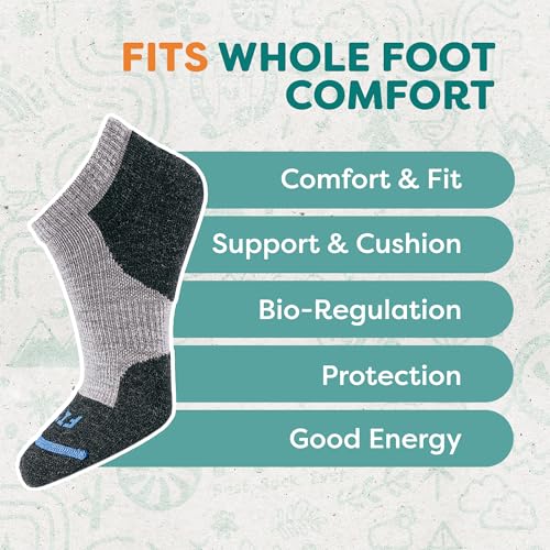 Image of FITS Original Light Cushion Low Socks For Men and Women