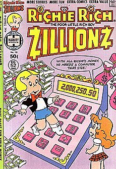 Richie Rich Zillionz (1976 series) #10