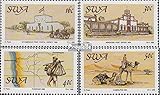 Prophila Collection Namibia - Südwestafrika 625-628 (kompl.Ausg.) postfrisch ** MNH 1988 100 Jahre Postdienst (Briefmarken für Sammler)