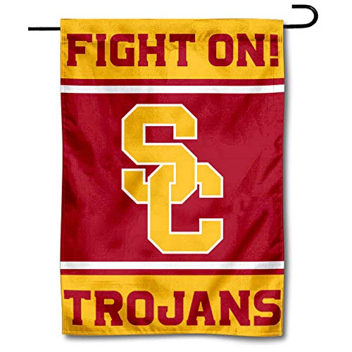 College Flags & Banners Co. USC Trojans Fight On Garden Flag