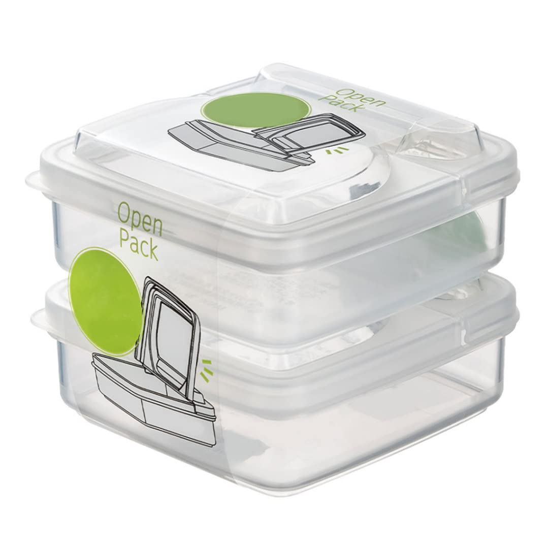 Buy NOPEILVI Cheese Preserver Glass Butter Dish Fridge Cheese Container