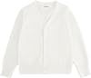 Unisex Uniform Cardigan for Girls Boys, Button Down V-Neck Long Sleeve Cotton Sweaters for 5-14Y