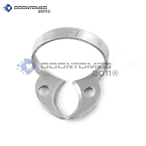 Miniatura 2 de OdontoMed2011 Abrazadera de goma endodóntica de la presa #W7 Instrumentos dentales