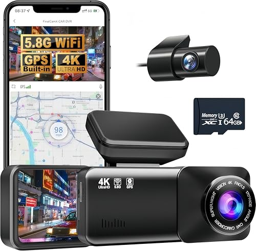 Osmo Dashcam Pro 2.0 4K ist eine Dual-Dashcam 4K Vorne 1080P...