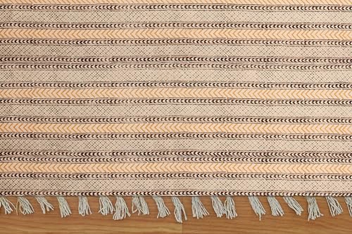 Tapis carrés Kilim en coton pour petite chambre à coucher - 7