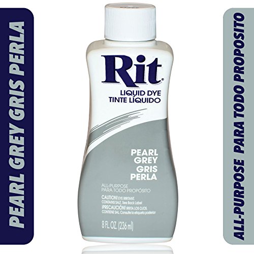 Rit Liquid Fabric Dye Kit Bundle (3-Piece Set) Navy Blue, Sapphire Blue, Pearl Grey | Clothing, Cotton, Polyester, Nylon, Satin, Linen | #TOP1