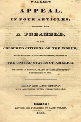 Walker's Appeal 1481885960 Book Cover