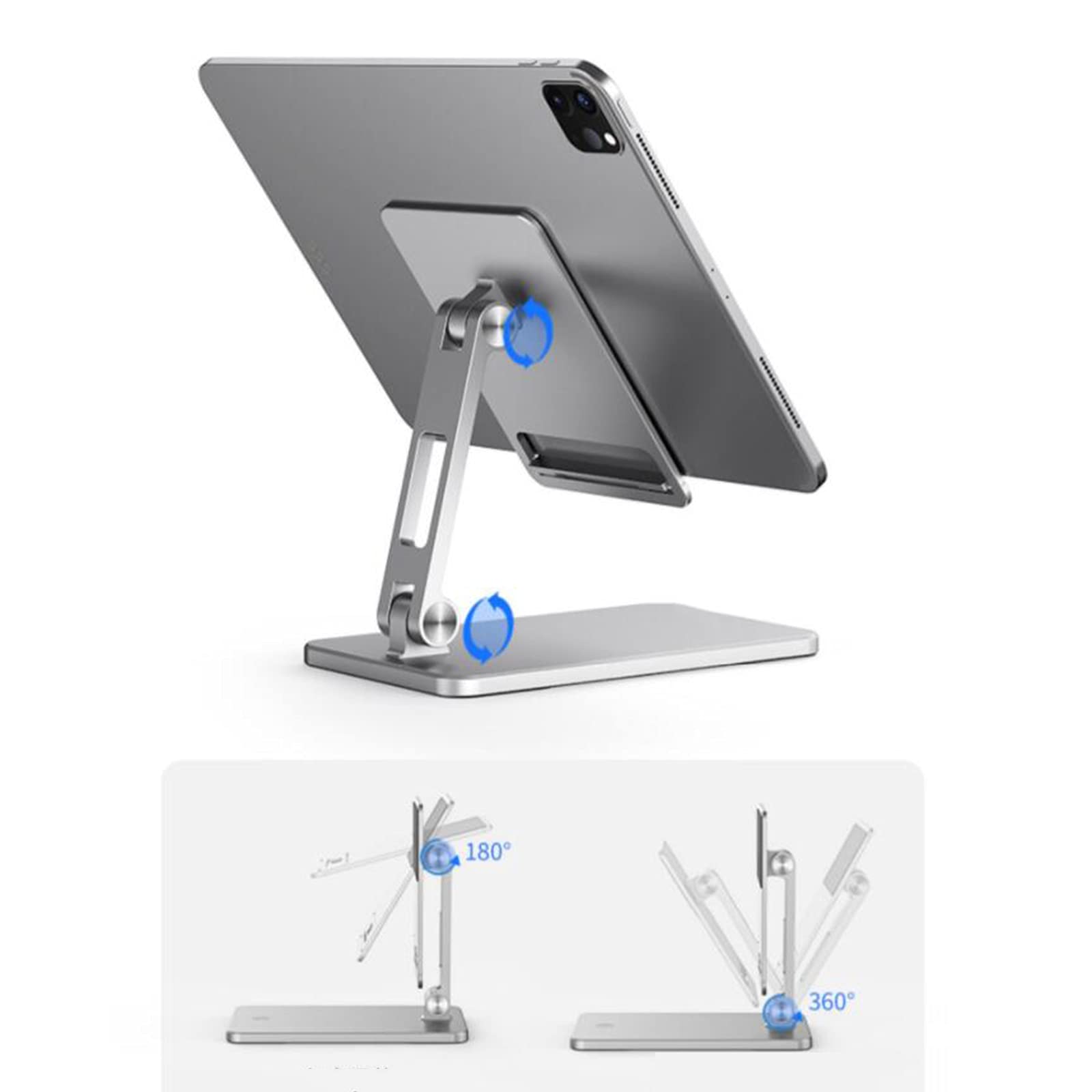 Supporto Tablet Pieghevole NOVOO Regolabile - Compatibile Con IPad, Samsung, Huawei, Surface - Foto 4