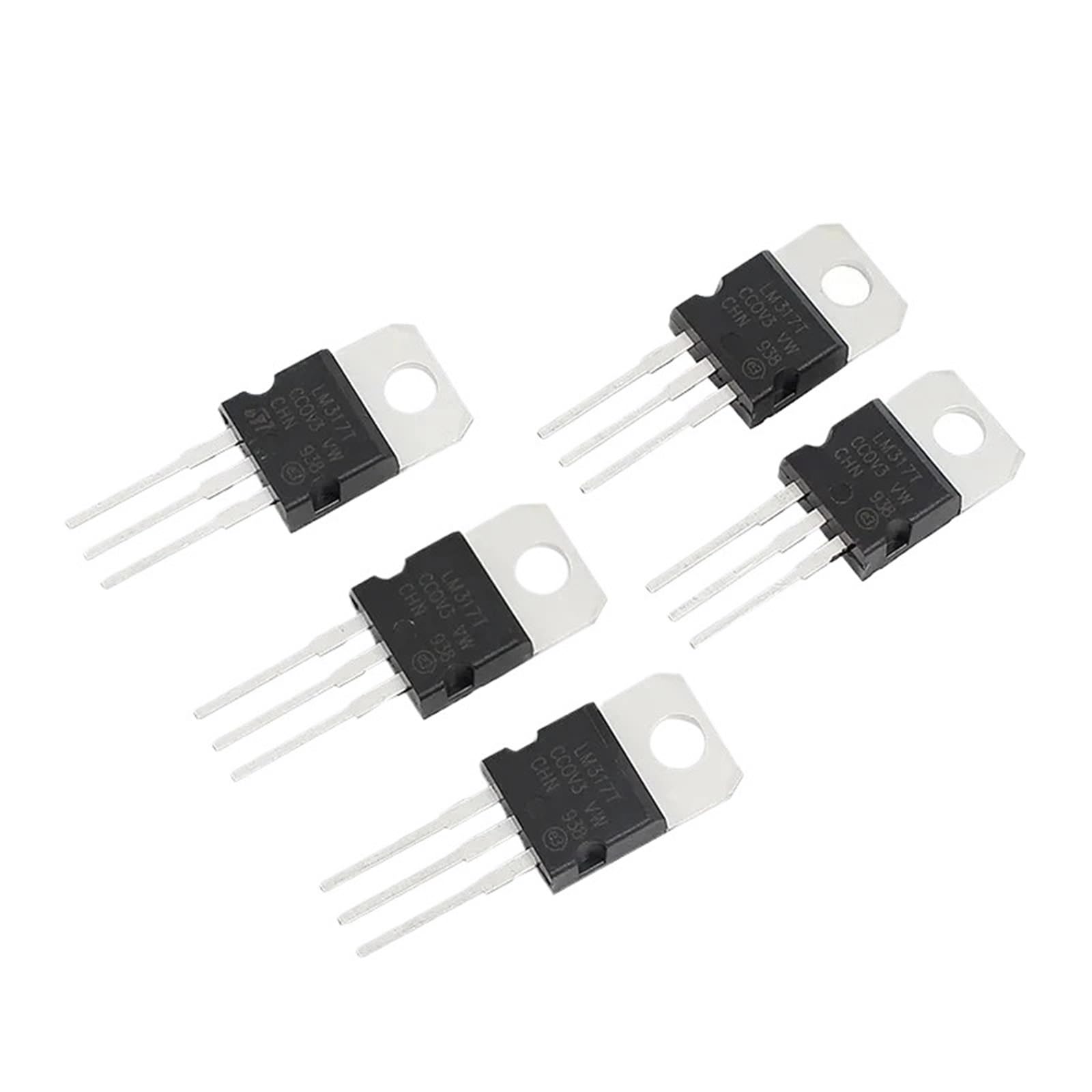Kit assortimento Transistor Mosfet 40 Pezzi IC TO-220 L7805 L7806 L7809 L7812 L7815 L7905 L7909 Regolatori di Tensione LM317T