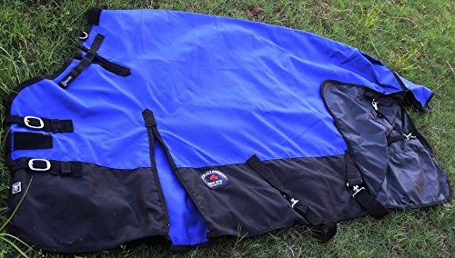Image of Challenger 1200D Turnout Rain Horse Sheet Light Winter Blanket Gusset 365G