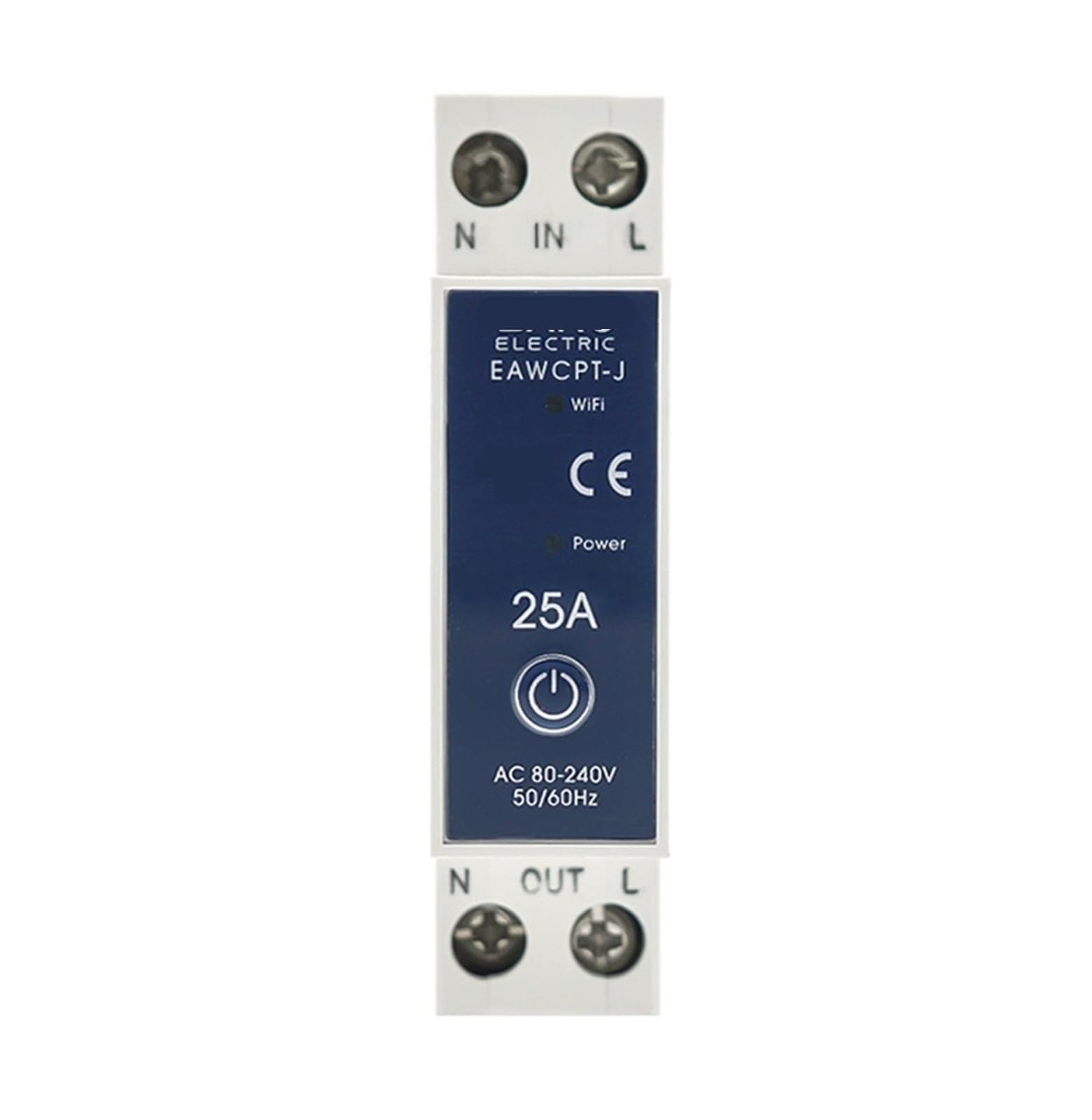 Medidor de energía KWH en disyuntor inteligente de 50A con control remoto Smart Life
