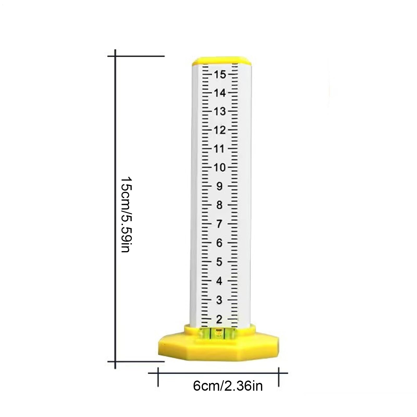 Strumento di livellamento | di livellamento del soffitto | Righello di marcatura 'altezza doppio uso con base magnetica di precisione per mobili da parete, terra, casa, officina