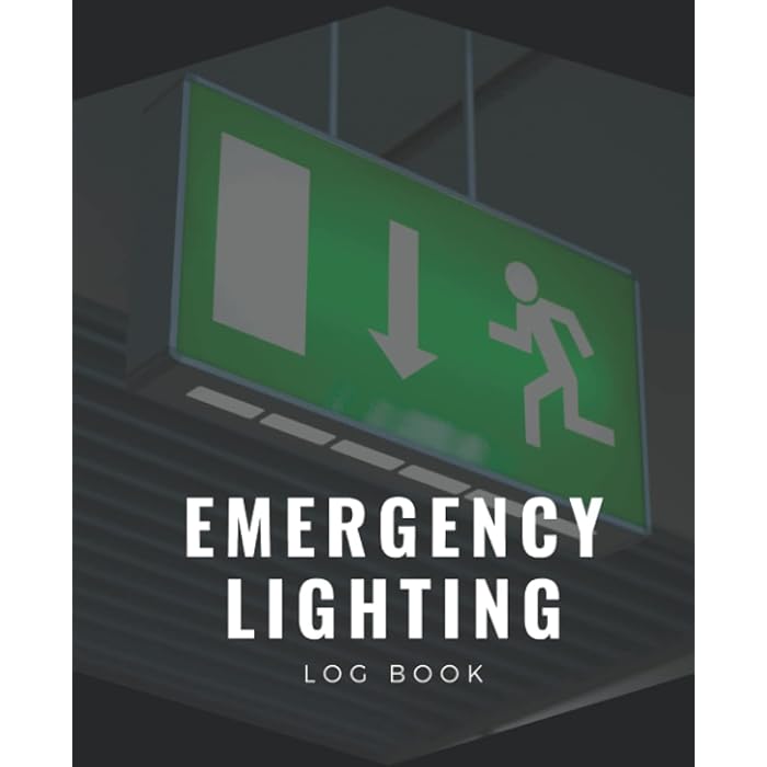 Buy Emergency Lighting Log Book Emergency Light Test Book Emergency