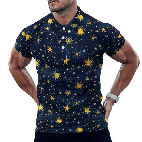 Polo de golf homme coupe sèche idéal pour l'été au soleil