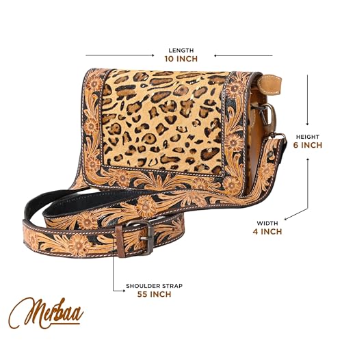 Hantooled Women’s Leather Leopard Clutch Shoulder Cross body Fur HandBags Ethnic Customs Leather Purse Classic Bag3