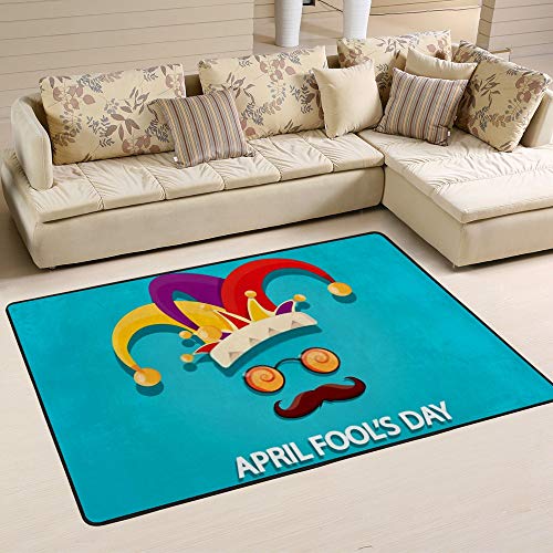 Tapis en polaire corail CHENHONG grand format pour salon