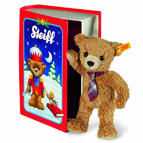 Preisvergleich Produktbild Steiff 109942 - Teddy Bear Carlo 23 Maerchenbuchbox, Gold
