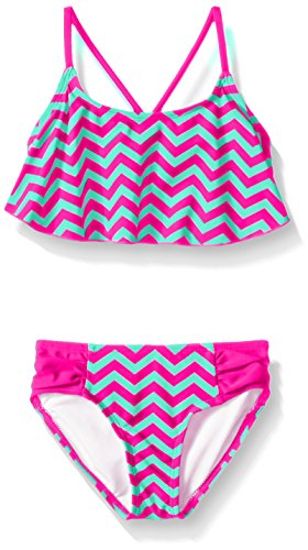 Image of Kanu Surf Girls Cindy Flounce Bikini Beach Sport 2 Piece Swimsuit