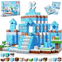 Subtail 216 stuks magnetische constructies voor kinderen, magnetische blokken, magneten voor kinderen, Montessori-spellen 3-10 jaar, Halloween- cadeau en verjaardag voor jongens en meisjes