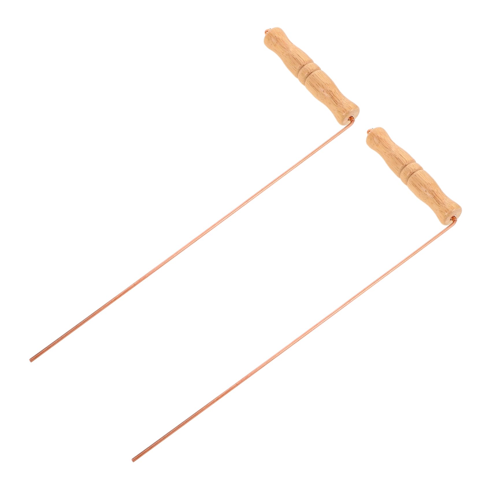 Baguettes de divination en cuivre pour la recherche d'eau dans votre jardin