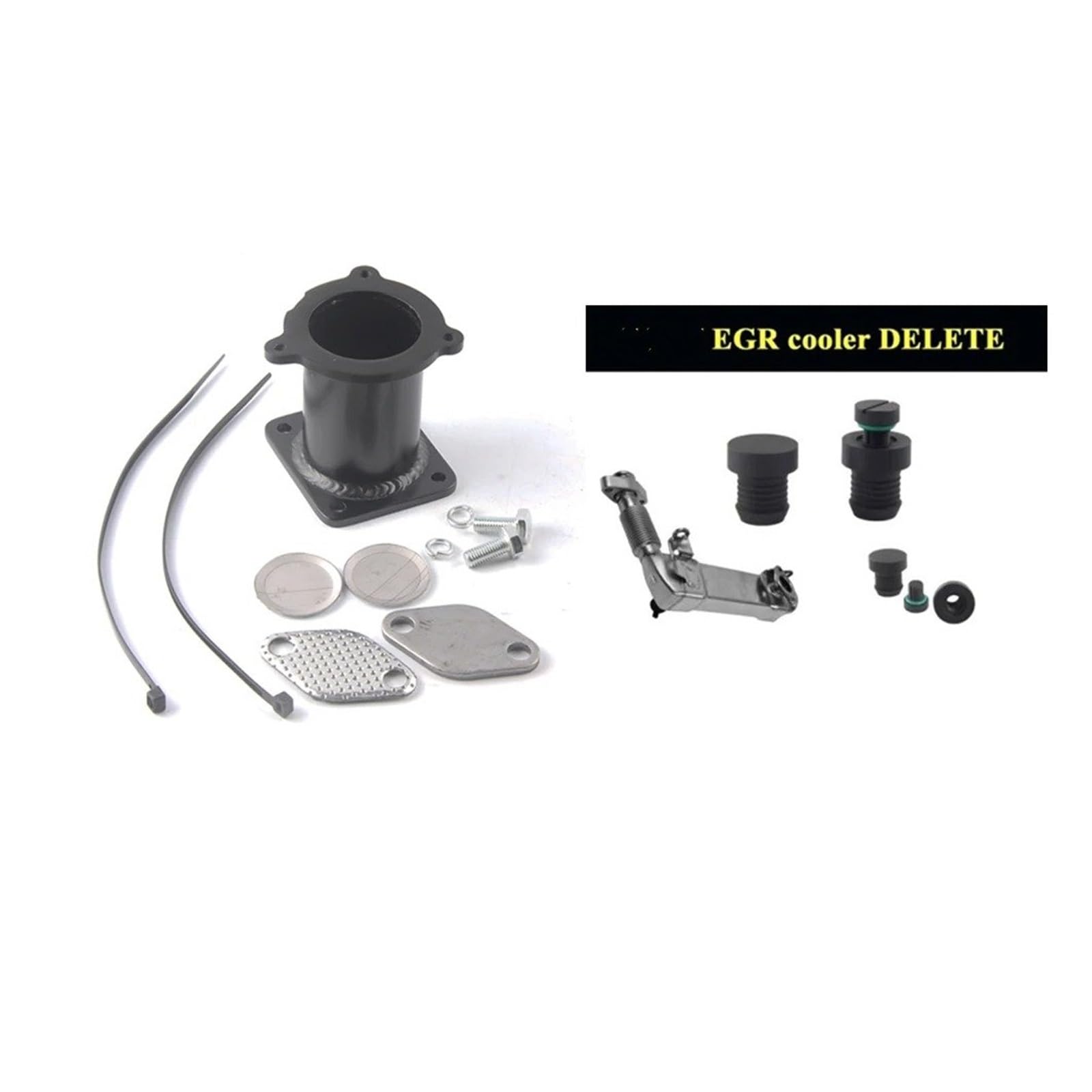 Valvola EGR Ricircolo Gas Scarico Tappi Adattatori Kit Di Rimozione Tappi Radiatore E Termostato Per BMW Serie 1 3 5 7